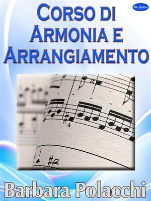 cover image of corso di armonia e arrangiamento